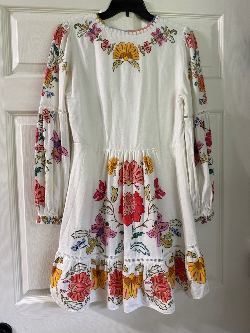 Farm Rio Floral Insects Mini Dress - Picture 2 of 5